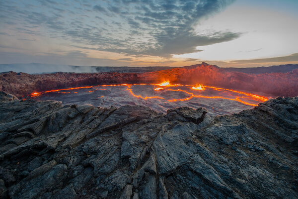 Erta Ale Lava Lake in Ethiopia