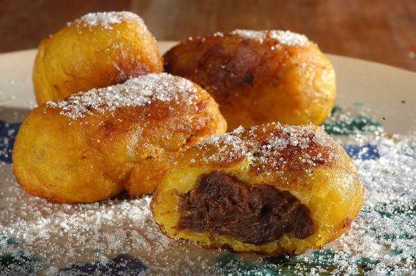 Guatemalan dessert: rellenitos