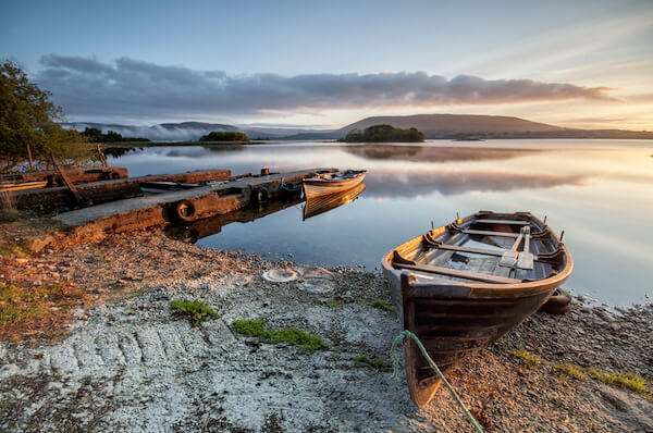 Boat at Lough Corrib