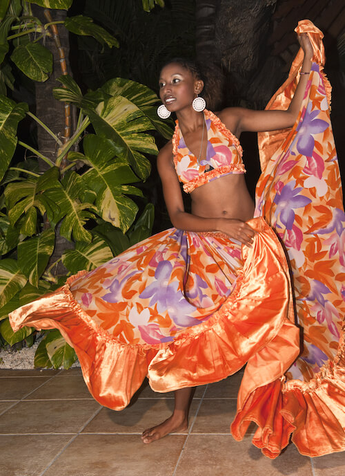 mauritian sega dancer