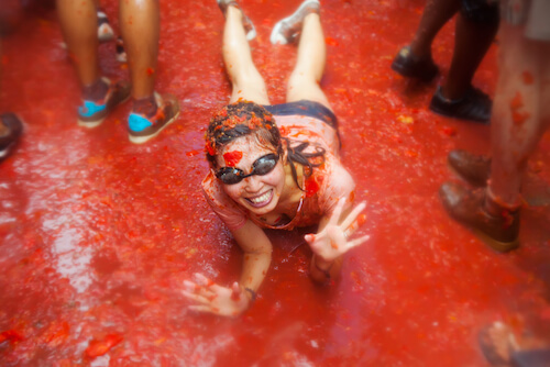 Tomatina - image by Iakov Filimanov/Shutterstock.com Tomatina - image by Iakov Filimanov/Shutterstock.com