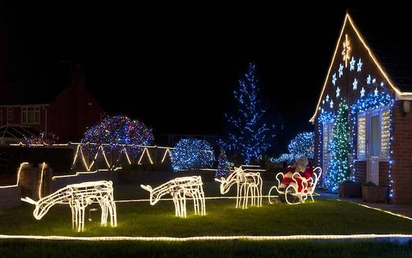 Christmas decoration in England