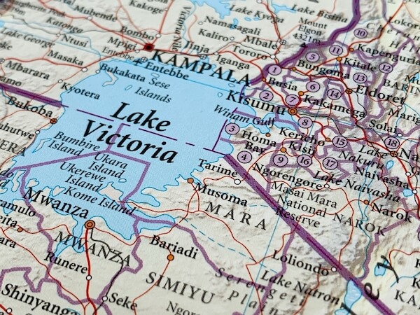 lake victoria map