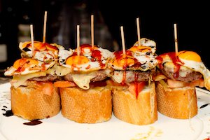 Pintxos San Sebastian - photo from shutterstock Pintxos San Sebastian - photo from shutterstock