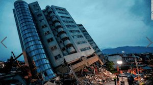 Taiwan Earthquake - image by Richie B Tongo Taiwan Earthquake - image by Richie B Tongo