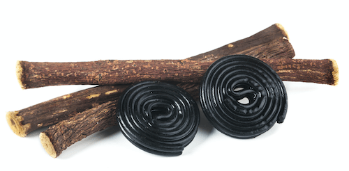Liquorice spirals and liquorice roots Liquorice spirals and liquorice roots
